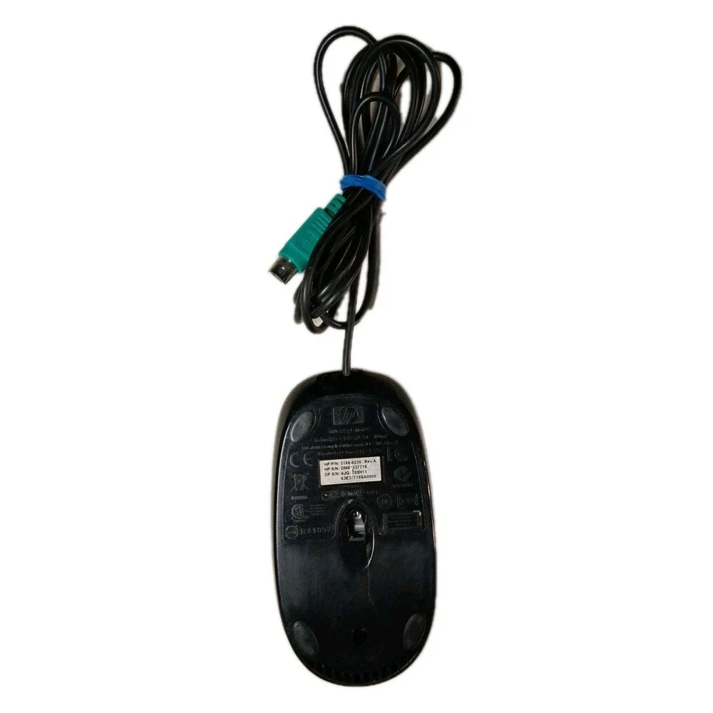 HP 3 BUTTON WIRED Optical MOUSE 5188-6230 MOBJKO